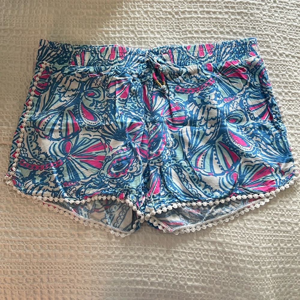 Lilly Pulitzer XL Blue Shirts Girls